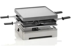 Espressions Gourmetstel Square - 4 Personen 4 Espressions Gourmetstel Square - 4 Personen -Praktische Winkel Voor Keukenbenodigdheden Espressions Gourmetstel Raclette Square 21 x 13 cm 3