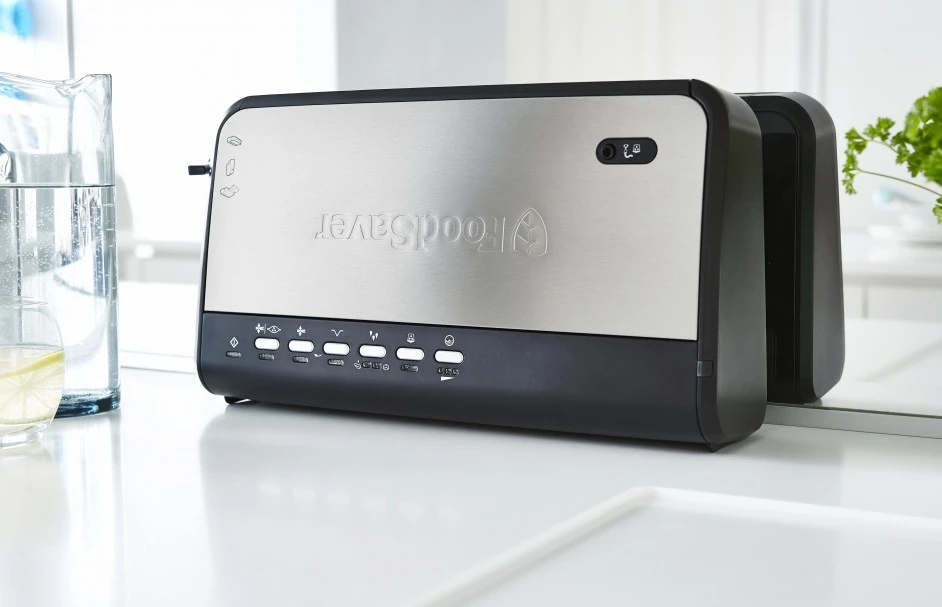 FoodSaver Vacumeermachine Profi Line - RVS - FFS005/X FoodSaver Vacumeermachine Profi Line - RVS - FFS005/X -Praktische Winkel Voor Keukenbenodigdheden FFS005VacuumSealer Stored 5d36f38c266fc9.16060422