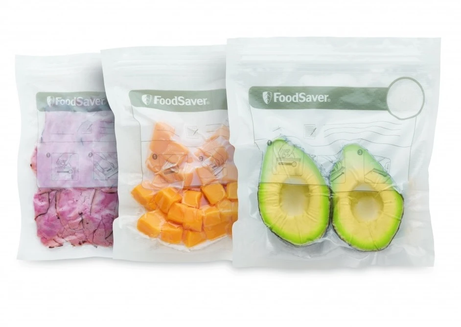 FoodSaver Fresh Hersluitbare Vacumeerzakken 950 ml - 26 Stuks FoodSaver Fresh Hersluitbare Vacumeerzakken 950 Ml - 26 Stuks -Praktische Winkel Voor Keukenbenodigdheden FFS010 Zipperbag3 5d0cdab6b6a0d2.86395667