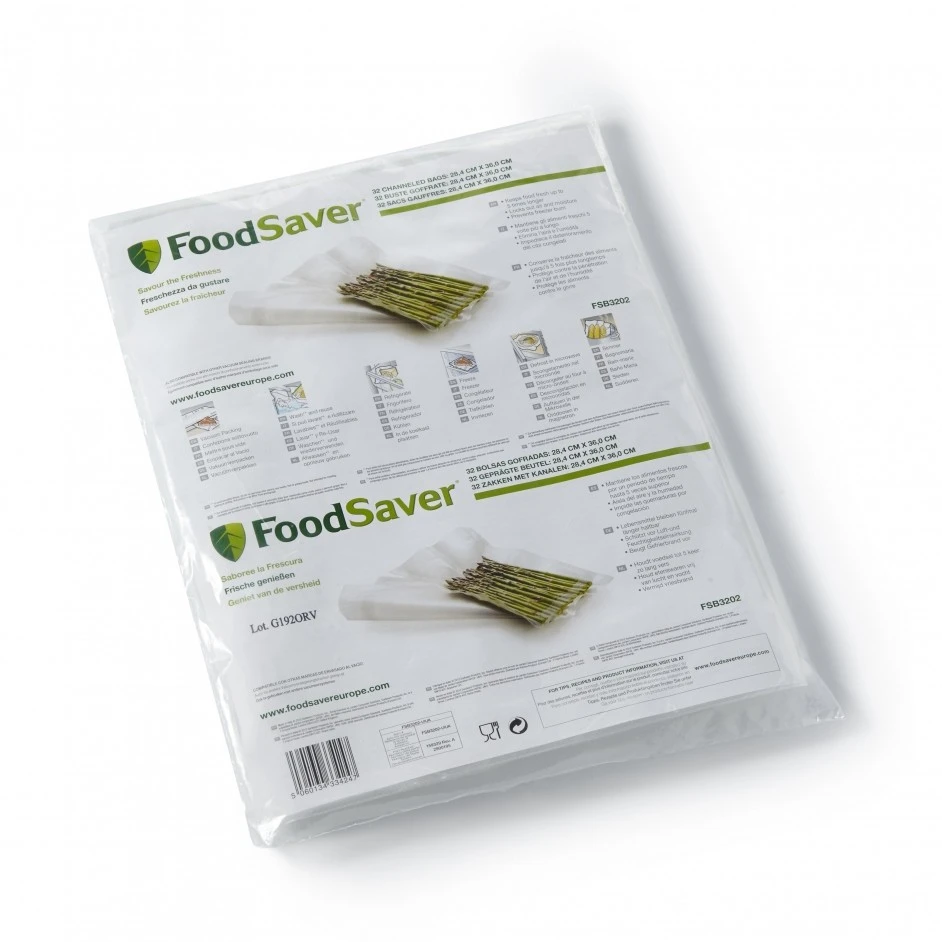FoodSaver Vacumeerzakken 36 x 28 cm - 32 Stuks FoodSaver Vacumeerzakken 36 X 28 Cm - 32 Stuks -Praktische Winkel Voor Keukenbenodigdheden FSB3202 5d1e1317332383.23755135