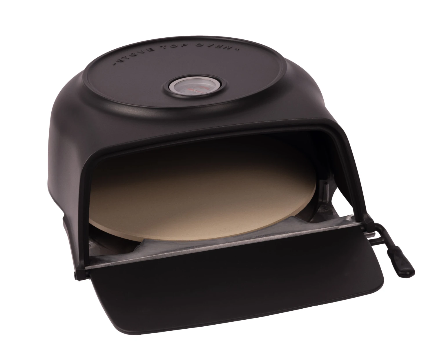 Fernus & Friends Pizza Oven - voor Fornuis - black matted - voor ø 26 cm pizza's Fernus & Friends Pizza Oven - Voor Fornuis - Black Matted - Voor ø 26 Cm Pizza's -Praktische Winkel Voor Keukenbenodigdheden Fernus zwart 2 scaled