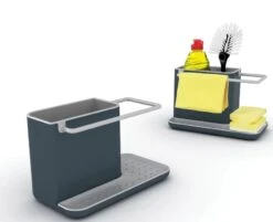 Joseph Joseph Gootsteenorganiser - Caddy - Antraciet 5 Joseph Joseph Gootsteenorganiser - Caddy - Antraciet -Praktische Winkel Voor Keukenbenodigdheden Gootsteenorganiser Caddy Antraciet Sfeer