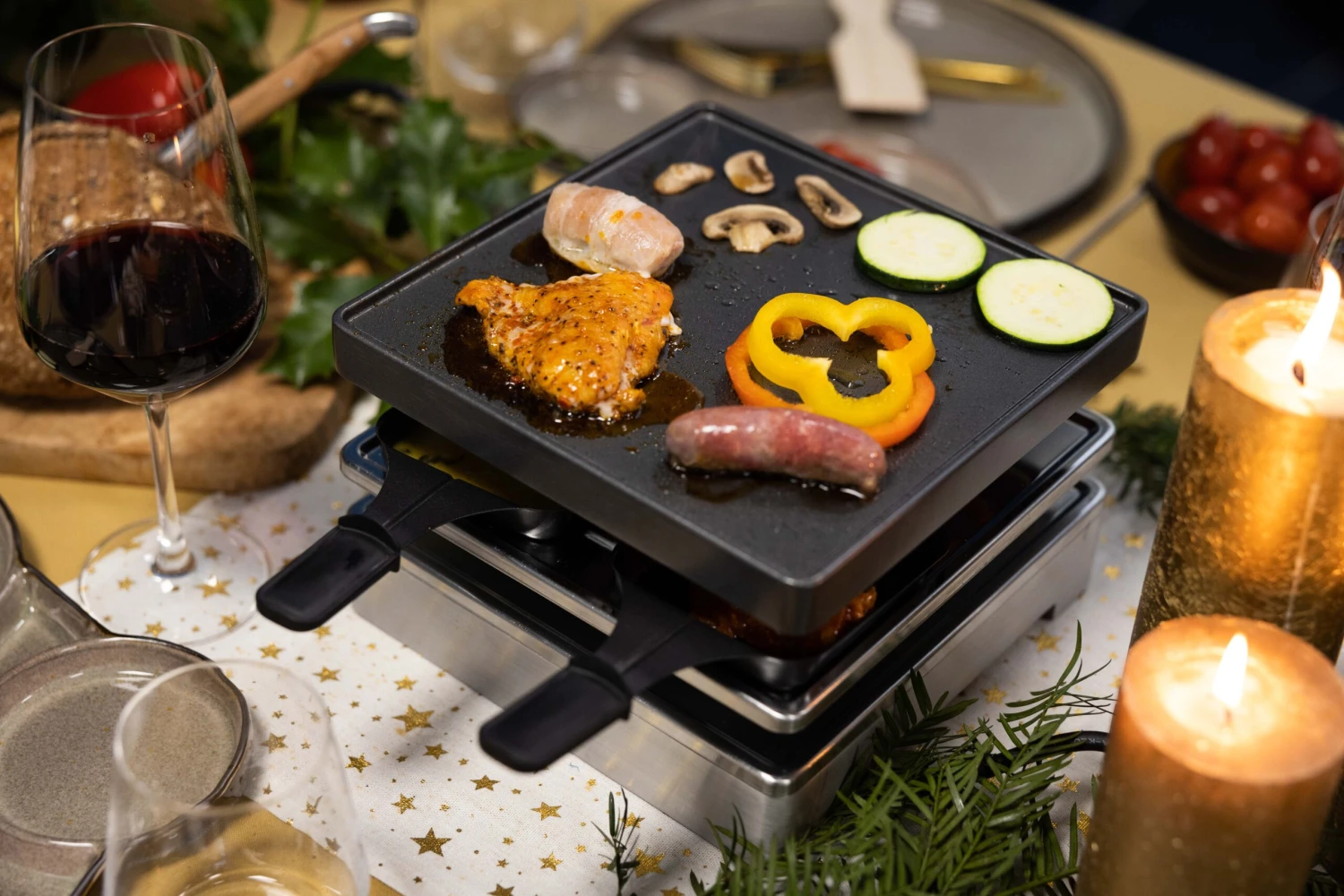 Espressions Gourmetstel Square - 4 personen Espressions Gourmetstel Square - 4 Personen -Praktische Winkel Voor Keukenbenodigdheden Gourmetstellen 3 1 scaled