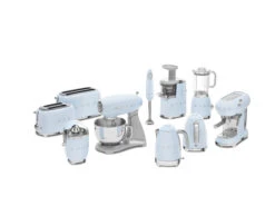 SMEG Staafmixer Set - Turbofunctie - Pastelblauw - HBF22PBEU -Praktische Winkel Voor Keukenbenodigdheden HBF02PBAU 302