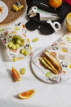 Bee's Wax Zakje Sandwich & Snack Kids 2 Stuks -Praktische Winkel Voor Keukenbenodigdheden J07A616223 1