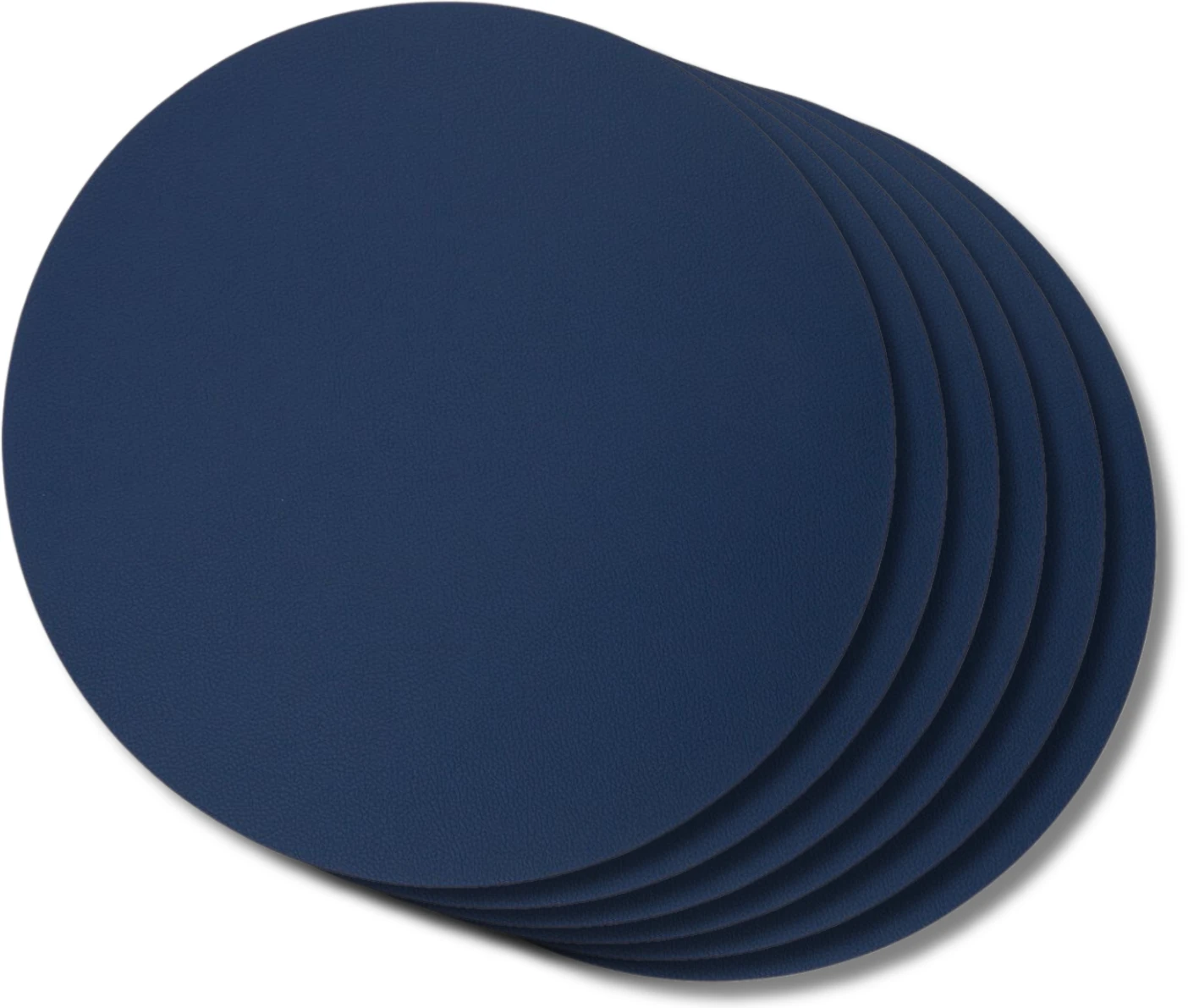 Jay Hill Placemats - Vegan leer - Grijs / Blauw - dubbelzijdig - ø 38 cm - 6 Stuks Jay Hill Placemats - Vegan Leer - Grijs / Blauw - Dubbelzijdig - ø 38 Cm - 6 Stuks -Praktische Winkel Voor Keukenbenodigdheden Jay Hill Placemats 12