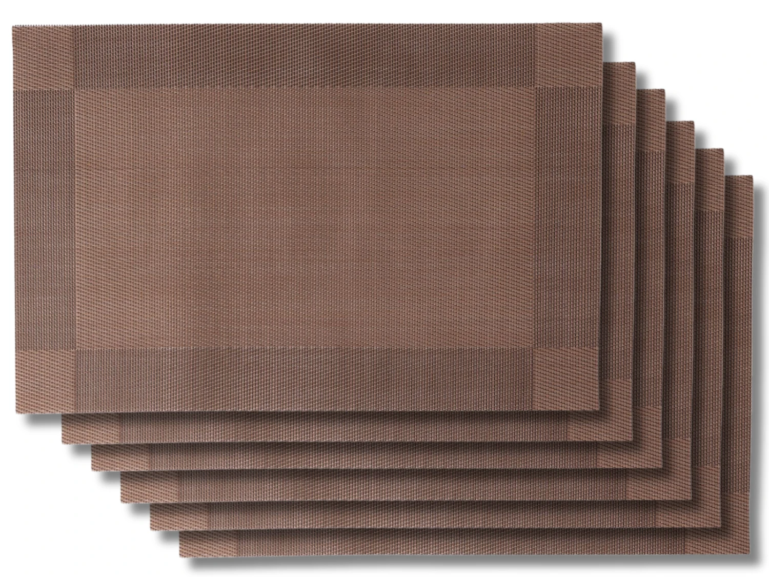 Jay Hill Placemats - Bruin - 45 x 31 cm - 6 Stuks Jay Hill Placemats - Bruin - 45 X 31 Cm - 6 Stuks -Praktische Winkel Voor Keukenbenodigdheden Jay Hill Placemats 3