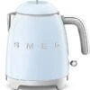 SMEG Waterkoker Mini - 1400 W - Pastelblauw - 800 Ml - 3 Kops - KLF05PBEU 1 SMEG Waterkoker Mini - 1400 W - Pastelblauw - 800 Ml - 3 Kops - KLF05PBEU -Praktische Winkel Voor Keukenbenodigdheden KLF05PBEU 1