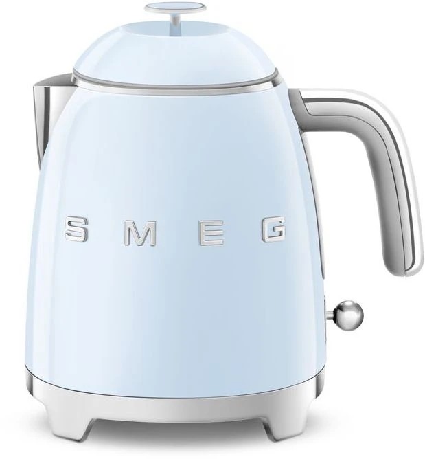 SMEG Waterkoker Mini - 1400 W - pastelblauw - 800 ml - 3 kops - KLF05PBEU SMEG Waterkoker Mini - 1400 W - Pastelblauw - 800 Ml - 3 Kops - KLF05PBEU -Praktische Winkel Voor Keukenbenodigdheden KLF05PBEU 1
