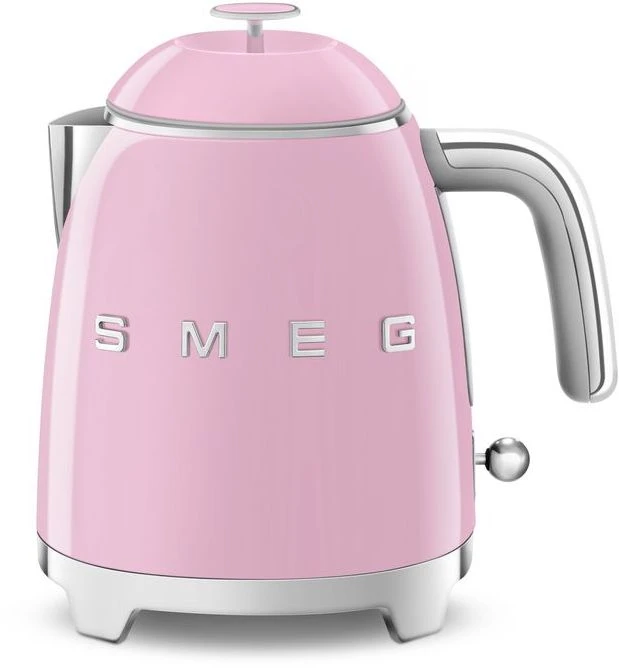 SMEG Waterkoker Mini - 1400 W - roze - 800 ml - 3 kops - KLF05PKEU SMEG Waterkoker Mini - 1400 W - Roze - 800 Ml - 3 Kops - KLF05PKEU -Praktische Winkel Voor Keukenbenodigdheden KLF05PKEU 1