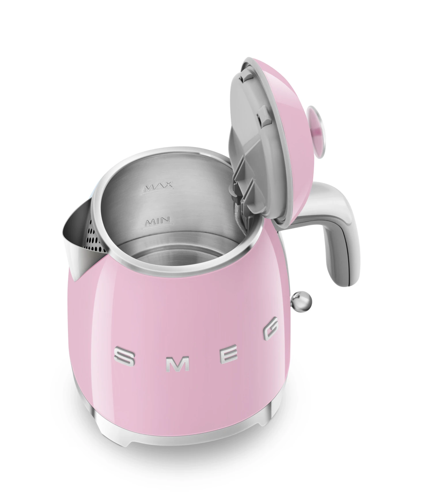 SMEG Waterkoker Mini - 1400 W - roze - 800 ml - 3 kops - KLF05PKEU SMEG Waterkoker Mini - 1400 W - Roze - 800 Ml - 3 Kops - KLF05PKEU -Praktische Winkel Voor Keukenbenodigdheden KLF05PKEU 11 scaled