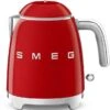 SMEG Waterkoker Mini - 1400 W - Rood - 800 Ml - 3 Kops - KLF05RDEU 1 SMEG Waterkoker Mini - 1400 W - Rood - 800 Ml - 3 Kops - KLF05RDEU -Praktische Winkel Voor Keukenbenodigdheden KLF05RDEU 1