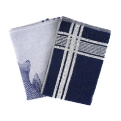 KOOK Theedoek Vis Blauw 50 X 70 Cm 3 KOOK Theedoek Vis Blauw 50 X 70 Cm -Praktische Winkel Voor Keukenbenodigdheden KOOK keukentextiel schorten ovenwanten 36