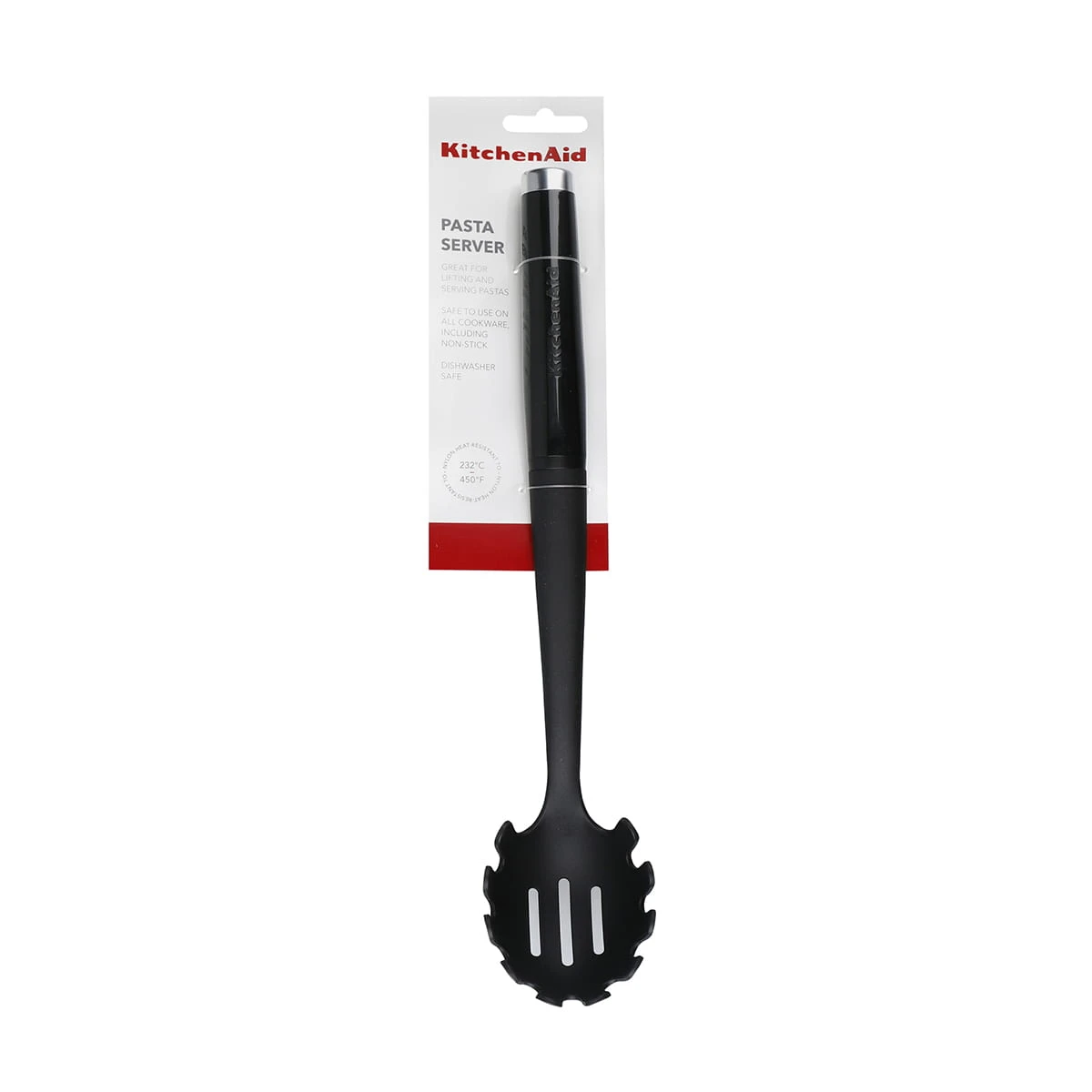 KitchenAid Spaghettilepel Classic - Zwart KitchenAid Spaghettilepel Classic - Zwart -Praktische Winkel Voor Keukenbenodigdheden KitchenAid lyzka kuchenna CLASSIC Onyx Black KCG005OHOBE 5057982066383