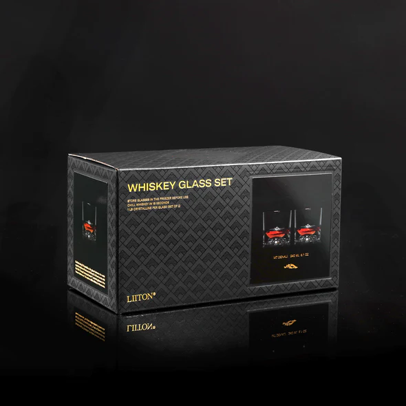 Liiton Whiskey Glazen Denali - 230 ml - 2 stuks Liiton Whiskey Glazen Denali - 230 Ml - 2 Stuks -Praktische Winkel Voor Keukenbenodigdheden