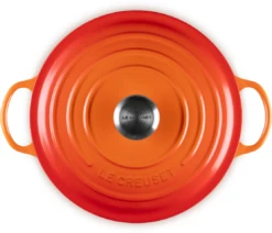 Le Creuset Braadpan Signature - Marmite - Oranjerood - ø 26 Cm / 4.1 Liter 6 Le Creuset Braadpan Signature - Marmite - Oranjerood - ø 26 Cm / 4.1 Liter -Praktische Winkel Voor Keukenbenodigdheden LC 20231107 HL PS FS 21114260900430 004
