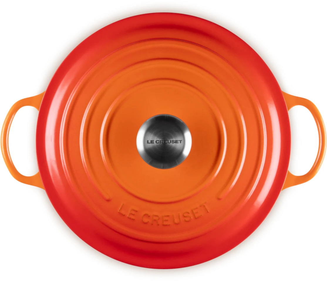 Le Creuset Braadpan Signature - Marmite - Oranjerood - ø 26 cm / 4.1 liter Le Creuset Braadpan Signature - Marmite - Oranjerood - ø 26 Cm / 4.1 Liter -Praktische Winkel Voor Keukenbenodigdheden LC 20231107 HL PS FS 21114260900430 004