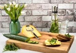 Laguiole Style De Vie Kaasschaaf & Rasp 4 Laguiole Style De Vie Kaasschaaf & Rasp -Praktische Winkel Voor Keukenbenodigdheden Laguiole Kaasschaafset premium line zwart sf kl 5 1