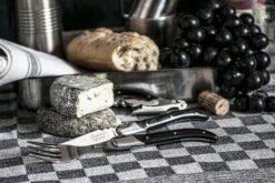 Laguiole Style De Vie Steakvorken Luxury Line Zwart Ebbenhout 6 Stuks -Praktische Winkel Voor Keukenbenodigdheden Laguiole Luxury line steakmessen zwart ebbenhout sf gr 6