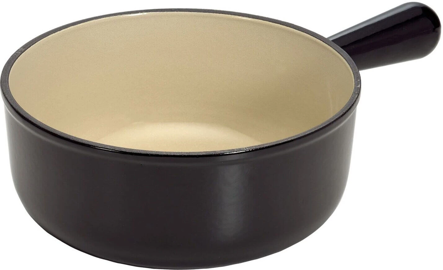 Le Creuset Fonduepan Tradition - Mat Zwart - ø 24 cm / 3.3 liter Le Creuset Fonduepan Tradition - Mat Zwart - ø 24 Cm / 3.3 Liter -Praktische Winkel Voor Keukenbenodigdheden Le Creuset Fonduepan zwart 4