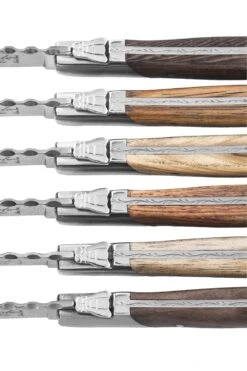 Laguiole Style De Vie Steakmessen Luxury Line 6 Stuks 3 Laguiole Style De Vie Steakmessen Luxury Line 6 Stuks -Praktische Winkel Voor Keukenbenodigdheden Luxury Line gemengd hout pr 1 3 gr