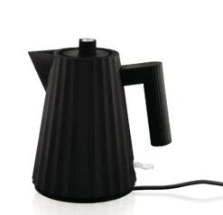 Alessi Waterkoker Plissé - Droogkookbeveiliging - Zwart - Michele De Lucchi - 1 Liter - MDL06/1 B 5 Alessi Waterkoker Plissé - Droogkookbeveiliging - Zwart - Michele De Lucchi - 1 Liter - MDL06/1 B -Praktische Winkel Voor Keukenbenodigdheden MDL06 1 B 1