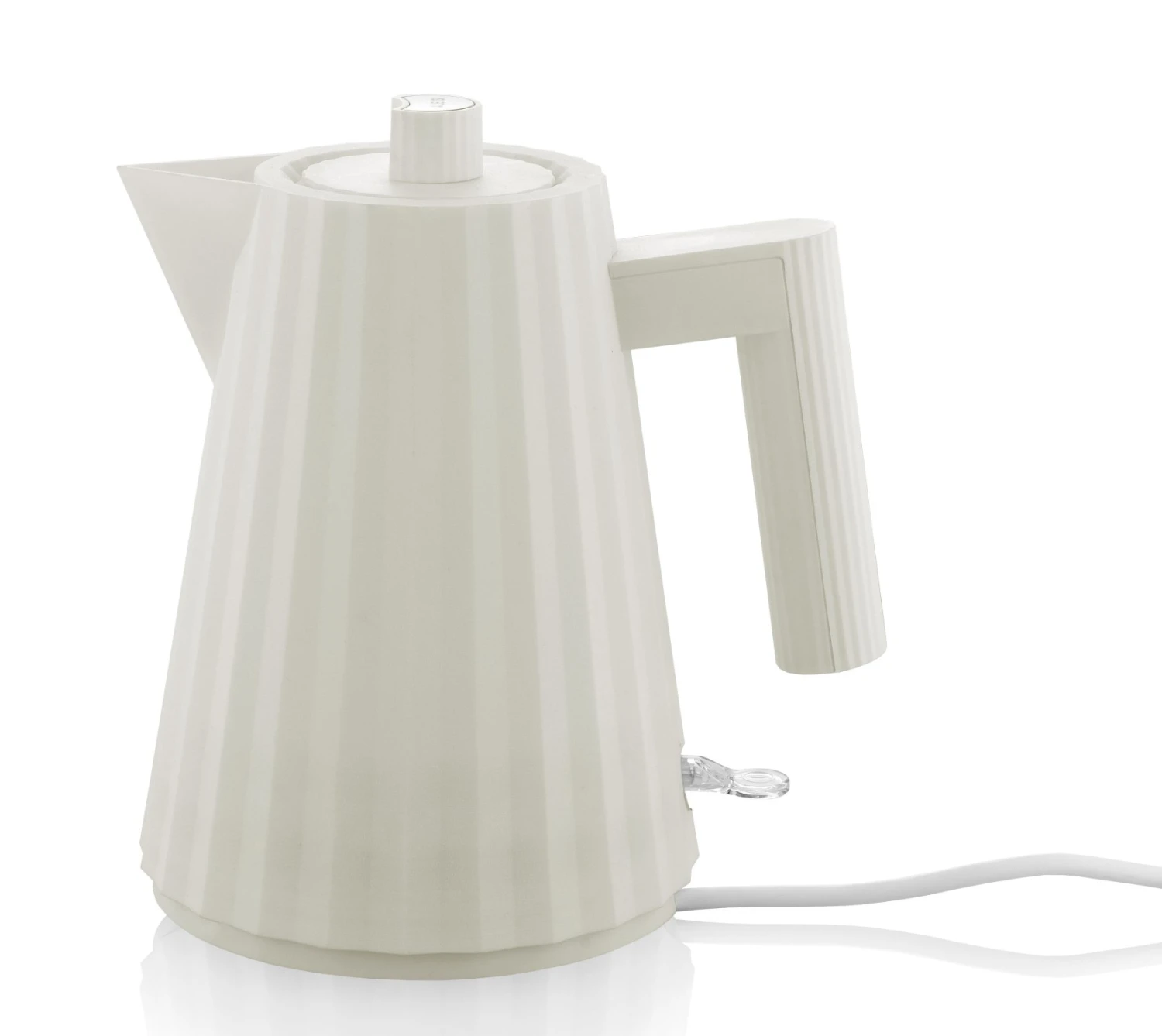 Alessi Waterkoker Plissé - droogkookbeveiliging - Wit - Michele de Lucchi - 1 liter - MDL06/1 W Alessi Waterkoker Plissé - Droogkookbeveiliging - Wit - Michele De Lucchi - 1 Liter - MDL06/1 W -Praktische Winkel Voor Keukenbenodigdheden MDL06 1 W 1