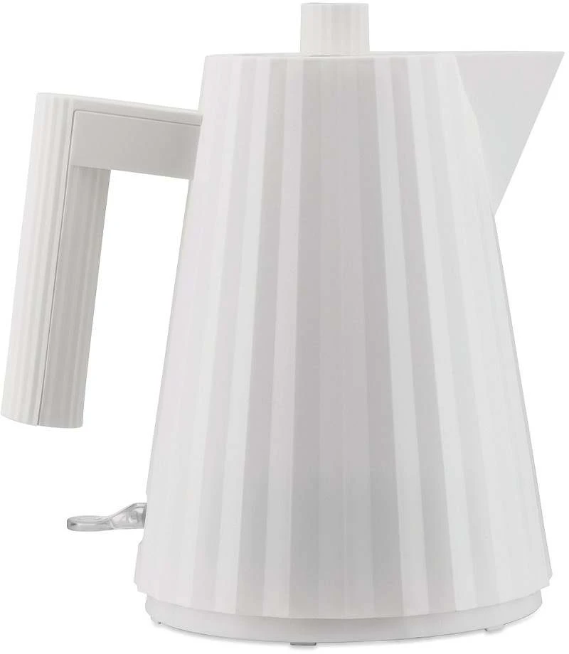 Alessi Waterkoker Plissé - droogkookbeveiliging - Wit - Michele de Lucchi - 1 liter - MDL06/1 W Alessi Waterkoker Plissé - Droogkookbeveiliging - Wit - Michele De Lucchi - 1 Liter - MDL06/1 W -Praktische Winkel Voor Keukenbenodigdheden