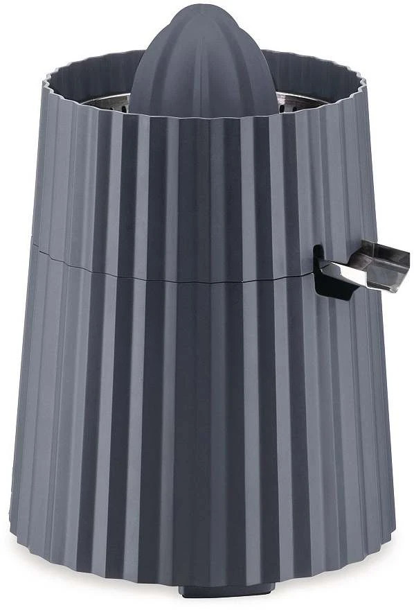 Alessi Citruspers Plissé - elektrisch - Grijs - Michele de Lucchi - MDL07 G Alessi Citruspers Plissé - Elektrisch - Grijs - Michele De Lucchi - MDL07 G -Praktische Winkel Voor Keukenbenodigdheden