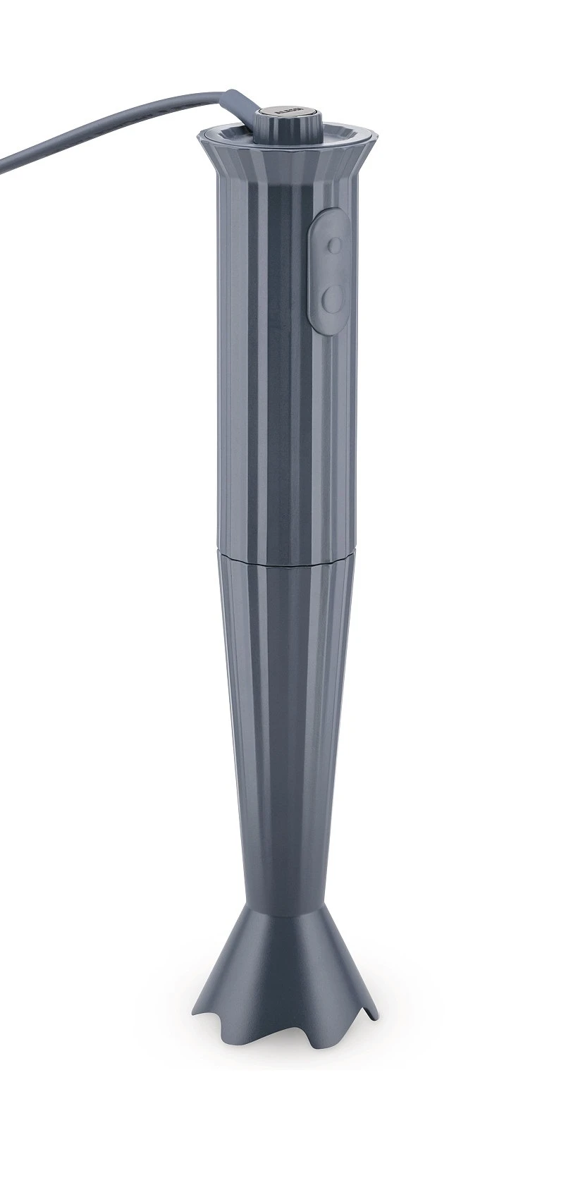 Alessi Staafmixer Set Plissé - Grijs - Michele de Lucchi - MDL10S G Alessi Staafmixer Set Plissé - Grijs - Michele De Lucchi - MDL10S G -Praktische Winkel Voor Keukenbenodigdheden MDL10 G HB 1