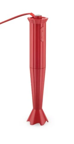 Alessi Staafmixer Set Plissé - Rood - Michele De Lucchi - MDL10S R 4 Alessi Staafmixer Set Plissé - Rood - Michele De Lucchi - MDL10S R -Praktische Winkel Voor Keukenbenodigdheden MDL10 blender 2