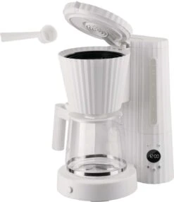 Alessi Filter-koffiezetapparaat Plissé - 1.5 Liter - Wit - Michele De Lucchi - MDL14 W 4 Alessi Filter-koffiezetapparaat Plissé - 1.5 Liter - Wit - Michele De Lucchi - MDL14 W -Praktische Winkel Voor Keukenbenodigdheden MDL14 W 03 1x1 A4 3500pxl