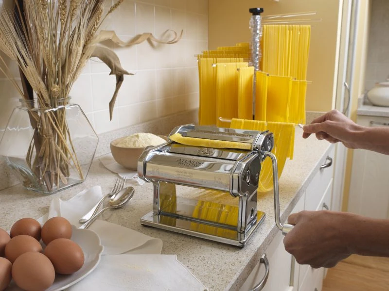 Marcato Pastamachine Atlas 150 Zilver Marcato Pastamachine Atlas 150 Zilver -Praktische Winkel Voor Keukenbenodigdheden Marcato atlas150 pastamachine3