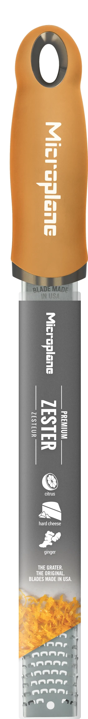 Microplane Rasp Premium Classic - Fijn - Mustard Yellow Microplane Rasp Premium Classic - Fijn - Mustard Yellow -Praktische Winkel Voor Keukenbenodigdheden Microplane Premium Classic 46623 Zester Mustard Yellow decall