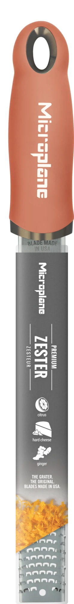 Microplane Rasp Premium Classic - Fijn - Cinnamon Orange 4 Microplane Rasp Premium Classic - Fijn - Cinnamon Orange -Praktische Winkel Voor Keukenbenodigdheden Microplane Premium Classic 46823 Zester Cinnamon Orange decall