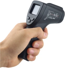 Nero Cooking Infrarood Laser Thermometer -50 ~ 550 °C Voor Pizza Ovens 5 Nero Cooking Infrarood Laser Thermometer -50 ~ 550 °C Voor Pizza Ovens -Praktische Winkel Voor Keukenbenodigdheden NeroinfraredThermometer 5