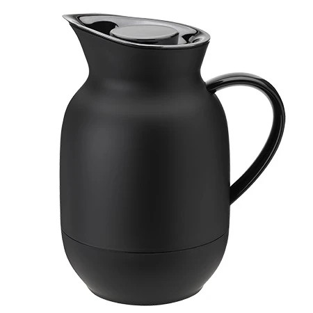Stelton Thermoskan voor koffie Amphora Soft Black 1 Liter Stelton Thermoskan Voor Koffie Amphora Soft Black 1 Liter -Praktische Winkel Voor Keukenbenodigdheden OL 221 1 Amphora vacuum jug coffee 1L soft black copy