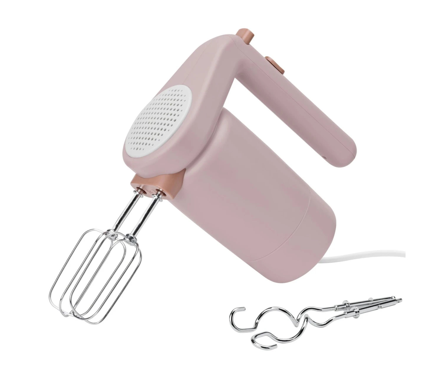 Rig-Tig Handmixer Foodie - 170 W - roze RIG TIG Rig-Tig Handmixer Foodie - 170 W - Roze -Praktische Winkel Voor Keukenbenodigdheden OL Z00604