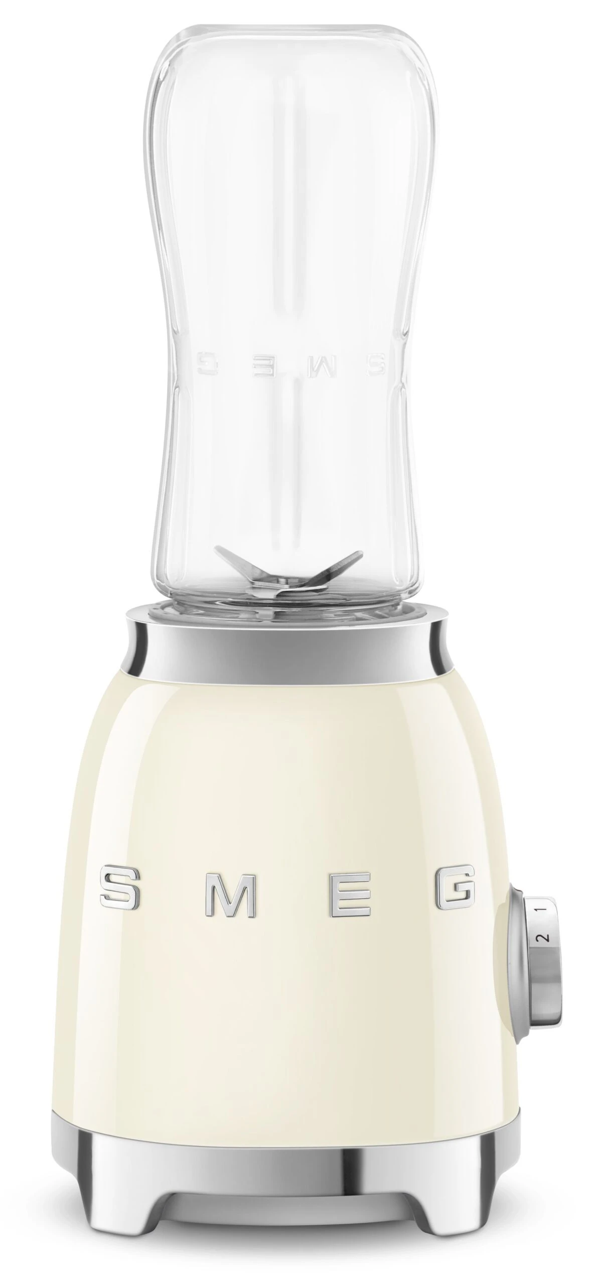 SMEG Smoothie Blender - compact - Creme - 600 ml - PBF01CREU SMEG Smoothie Blender - Compact - Creme - 600 Ml - PBF01CREU -Praktische Winkel Voor Keukenbenodigdheden PBF01CREU scaled