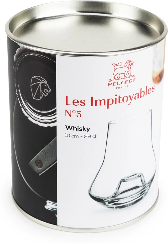 Peugeot Whiskey Glas Les Impitoyables - 290 ml Peugeot Whiskey Glas Les Impitoyables - 290 Ml -Praktische Winkel Voor Keukenbenodigdheden Peugeot Whiskyglas LesImpitoyable verpakking 1