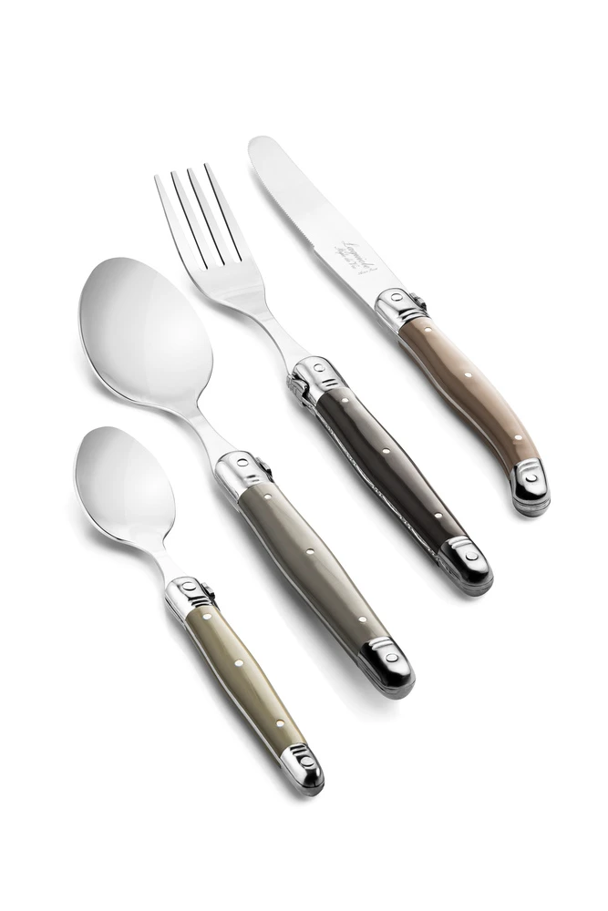 Laguiole Style de Vie Bestekset Premium Line - Treasure - 24 delig / 6 personen Laguiole Style De Vie Bestekset Premium Line - Treasure - 24 Delig / 6 Personen -Praktische Winkel Voor Keukenbenodigdheden PrCouvTreas
