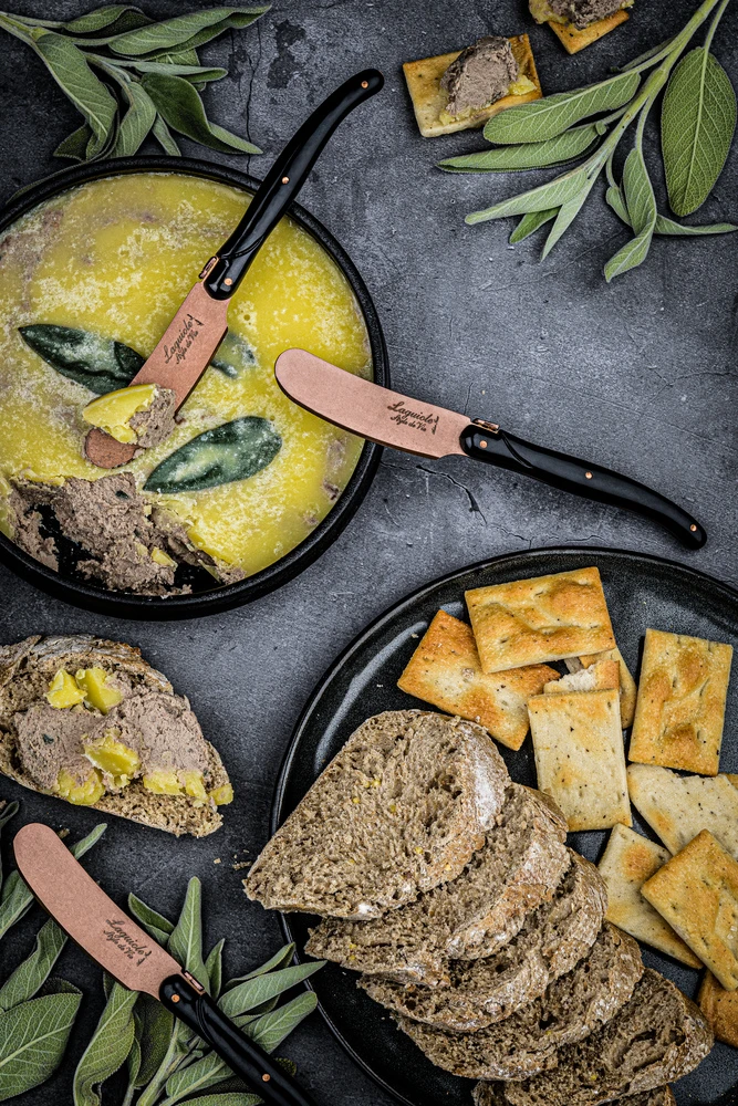 Laguiole Style de Vie Botermessen Prestige Line Koper - 4 Stuks Laguiole Style De Vie Botermessen Prestige Line Koper - 4 Stuks -Praktische Winkel Voor Keukenbenodigdheden PresBoterKopZw 1