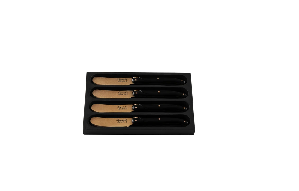 Laguiole Style de Vie Botermessen Prestige Line Koper - 4 Stuks Laguiole Style De Vie Botermessen Prestige Line Koper - 4 Stuks -Praktische Winkel Voor Keukenbenodigdheden PresBoterKopZw