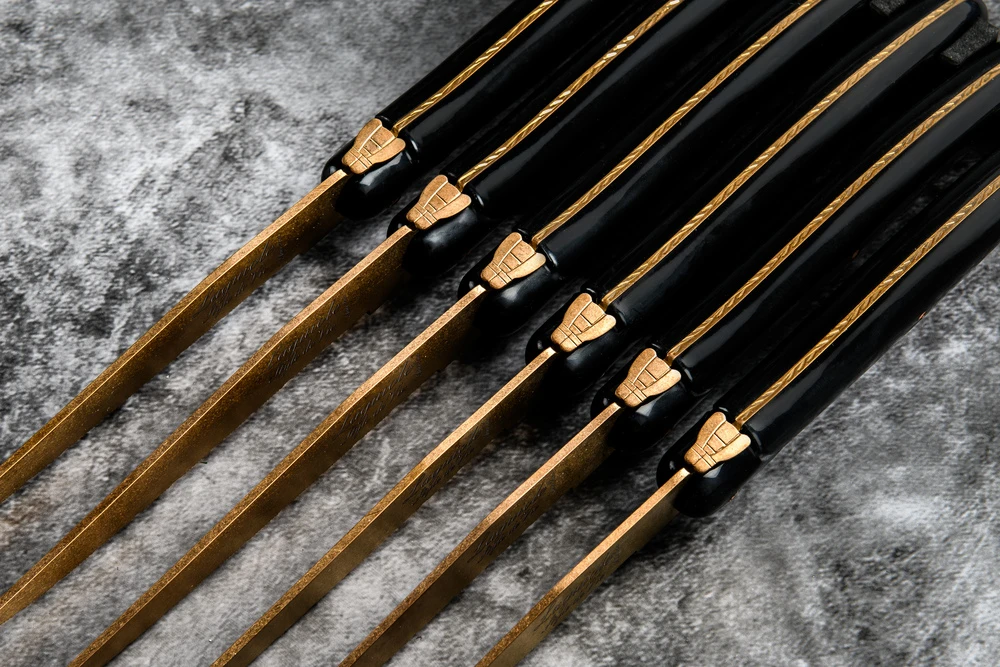 Laguiole Style de Vie Steakmessen Prestige Line Koper - 6 Stuks Laguiole Style De Vie Steakmessen Prestige Line Koper - 6 Stuks -Praktische Winkel Voor Keukenbenodigdheden PresSteakKopZw 2