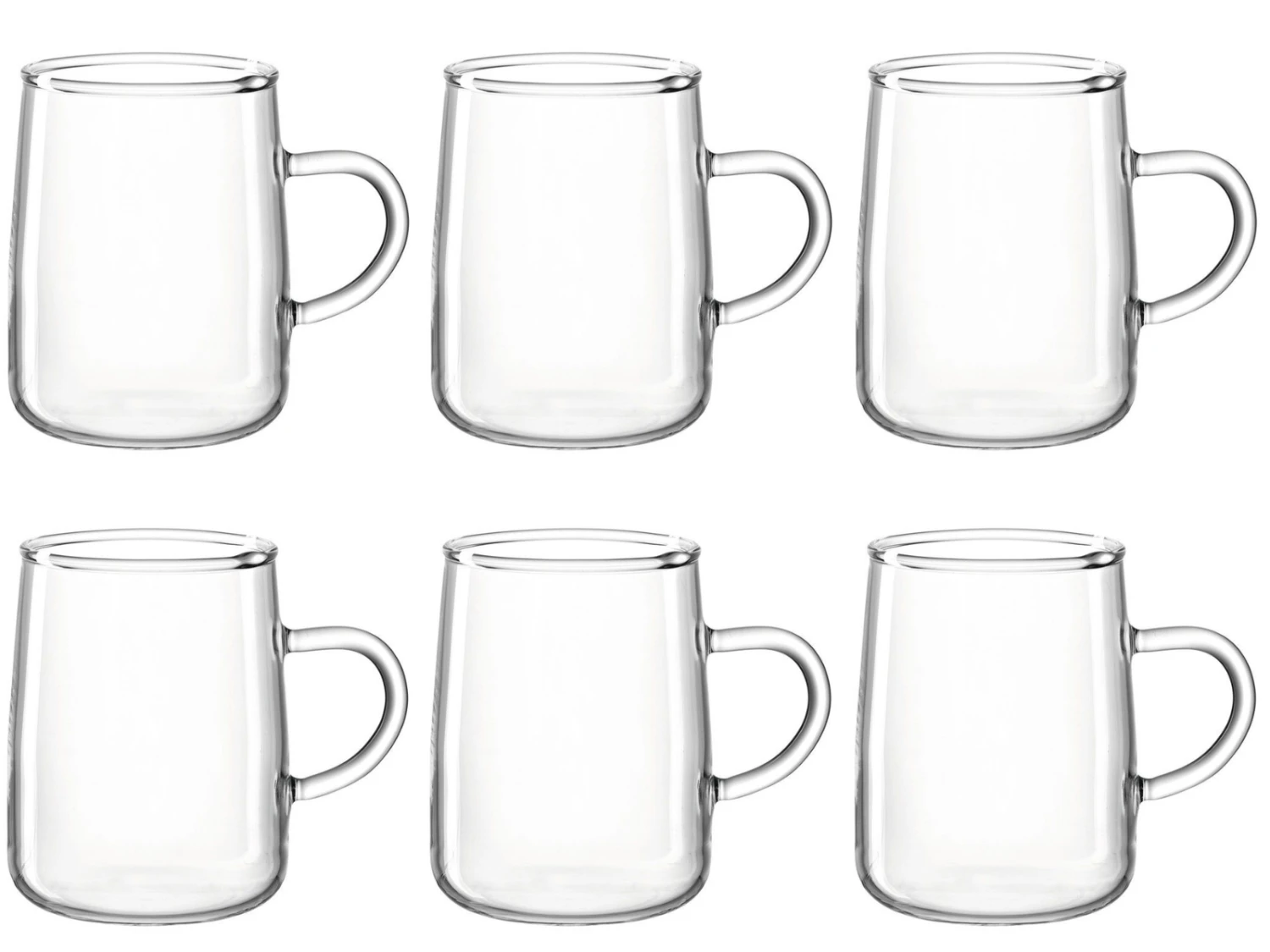 Montana Theeglazen - Hittebestendig Glas - 300 ml - 6 stuks Montana Theeglazen - Hittebestendig Glas - 300 Ml - 6 Stuks -Praktische Winkel Voor Keukenbenodigdheden Productafbeeldingen CL 23 7