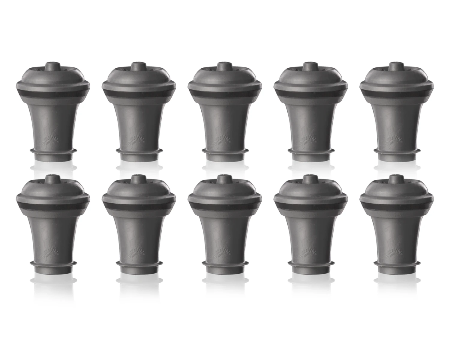 Vacu Vin Wijnstopper Vacuum Wine Stopper - Grijs - 10 stuks Vacu Vin Wijnstopper Vacuum Wine Stopper - Grijs - 10 Stuks -Praktische Winkel Voor Keukenbenodigdheden Productafbeeldingen CL 60 1