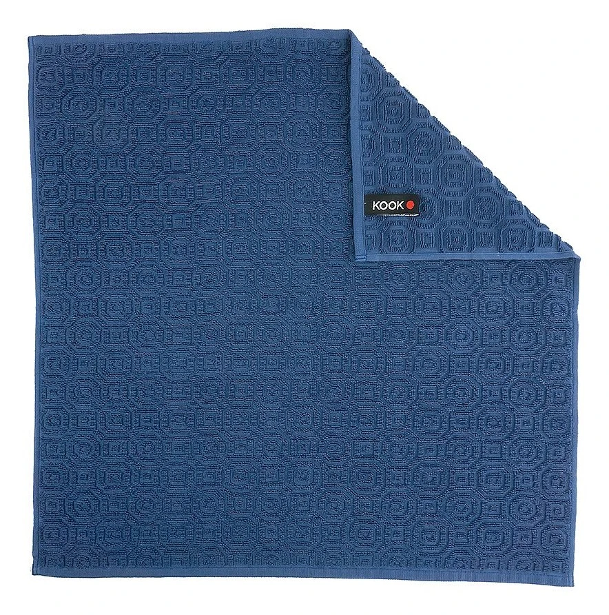 KOOK Keukenhanddoek Inka Blauw 50 x 50 cm KOOK Keukenhanddoek Inka Blauw 50 X 50 Cm -Praktische Winkel Voor Keukenbenodigdheden R19.434LIG 2