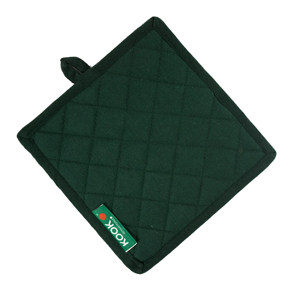 KOOK Pannenlap Recycled Groen 21 x 21 cm KOOK Pannenlap Recycled Groen 21 X 21 Cm -Praktische Winkel Voor Keukenbenodigdheden R21.627