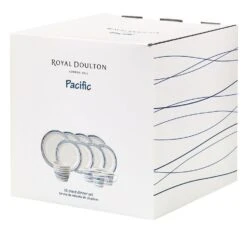 Royal Doulton Serviesset Pacific Lines - 16-delig / 4 Personen 5 Royal Doulton Serviesset Pacific Lines - 16-delig / 4 Personen -Praktische Winkel Voor Keukenbenodigdheden RD Pacific Lines 16 Piece Dinner Set IMG 5983