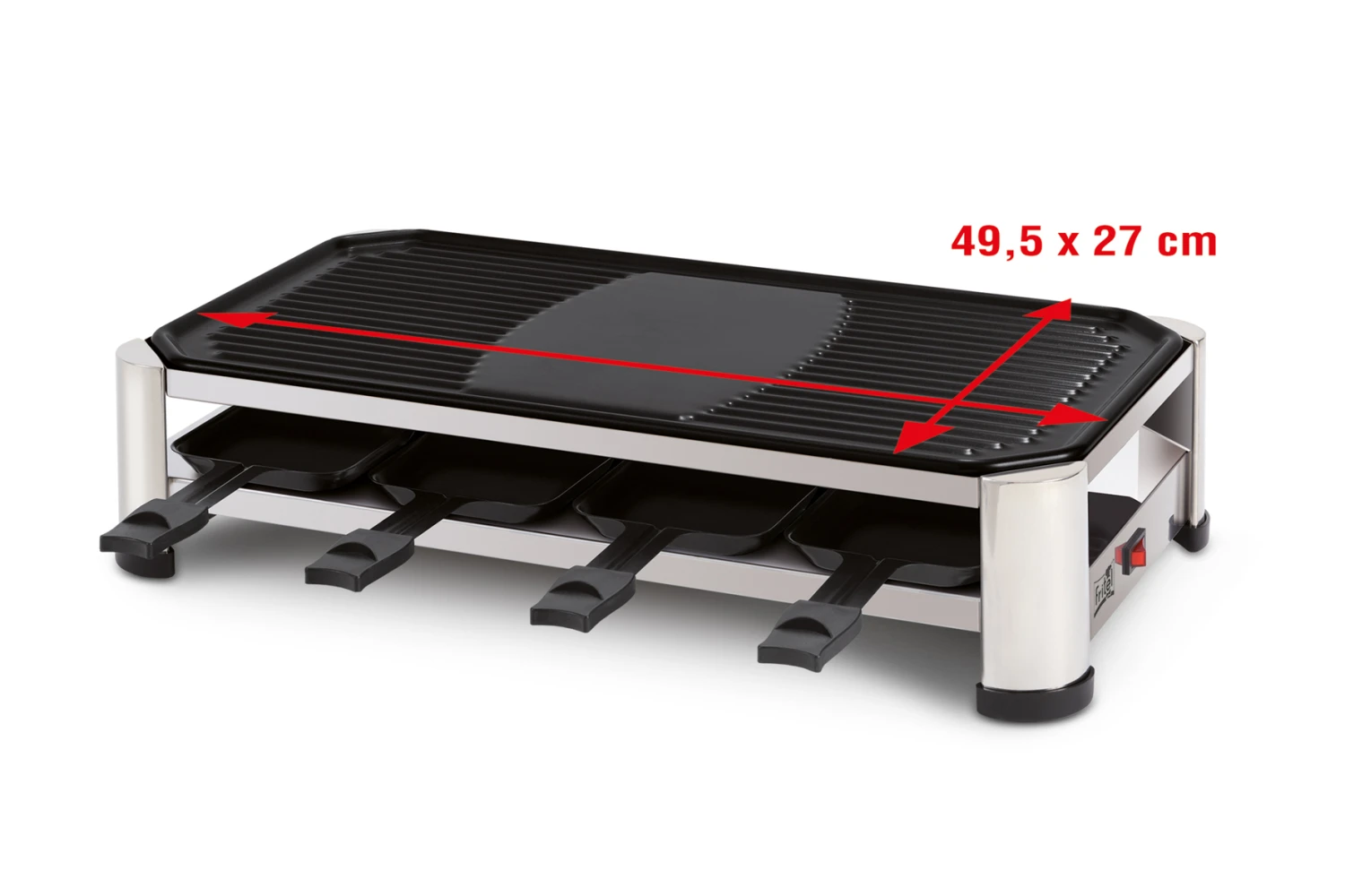 Fritel Gourmetstel RG 2170 Fritel Gourmetstel RG 2170 -Praktische Winkel Voor Keukenbenodigdheden RG 2170 Raclette Grill 142080 03